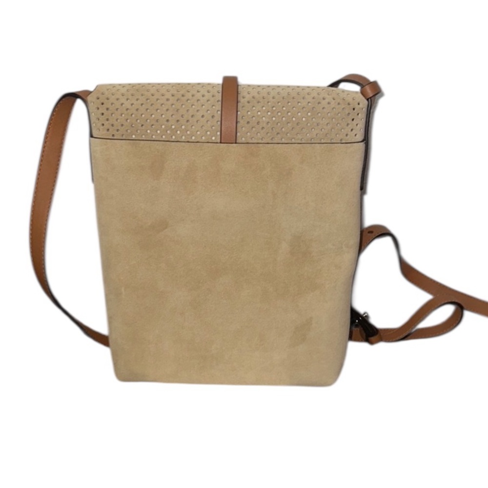 MICHAEL KORS Collection Rare Taos Perforated
Suede Crossbody Bag - Picture 3 of 14